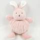 Kids Playing Creative Custom Plush Rabbit Gifts Super Soft Fat Animal Stuffed Pink Bunny Toy