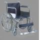 Chromed Foldable Light Collapsible Wheelchair Hospital Steel Commode