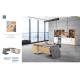 Wooden Structure Executive Office Desk MDF And Chipboard Finishing