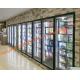 Supermarket Multideck Heated Glass Door For Cold Room / Refrigerator Parts / Freezer