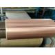 Copper Aluminum Composite Strip , Decoration Flat Copper Sheets High Strength