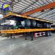 3 Axles 40FT 40ton Semi Trailer Container Trailer with Side Beam 16mm Channel Steel