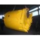 Diameter 1200mm Clay Drilling Bucket , Drilling Rig Spare Parts Height 1200mm