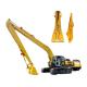 OEM 30 Ton Front Attachments Excavator Extension Arm For Dredging River