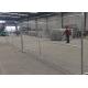 Individual Durable 6ft Height Temporary Security Fencing Chain Link Portable