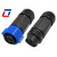 20A Industrial Waterproof Power Connector 5 Pin Waterproof Power Cord Connector
