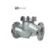 Flanged Lift Check Valve Silver Stainless Steel 304 316 316L PN16 PN25 PN40 PN64 PN100