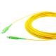 Sm G652D Dia2mm Fiber Optic Communication Cable SC APC To SC APC