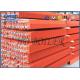 Painted Red Boiler Fin Tube High Efficiency ASME Standard Third Party Inspection