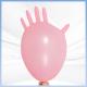 Durable Disposable PVC Gloves For Safe And Effective Pet Care Pink Color