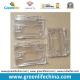 Double Cards Type Plastic Transparent Clear ID Business Card Badge Holders Ready for Lanyard