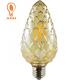 230V Vintage LED Bulbs E27 Dimmable Pine Cone Filament Bulb Decoration 2400K
