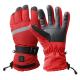 7.4V 2400mAh Rechargeable Heated Vest Gloves Motorcycling Five Finger