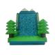 Green Tree Rock Climbing Wall Inflatable , Sports Games Bounce House With Climbing Wall