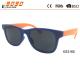 Fashionable  boy' s Sunglasses, Plastic Frame, Polycarbonate Lenses