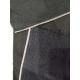 Selvage Corduroy Cotton Navy Denim Fabric  Soft Touch 13.2oz W2992-2 68*41 Density
