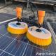 Custom 24FT Carbon Fiber Telescopic Water Fed Pole Brush for Solar Panels/ Window Cleaning