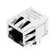 W5500 One Port Tab Down RJ45 Single Port Modular jack Connector LPJ0012AHNL