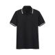 Black Sky Blue Men's POLO Shirt Lapel Slim Summer 65% Cotton T Shirts