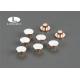 Silver Electrical Contacts Solid Round Head Rivets With Low Resistance