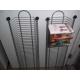 CD Metal Tall Narrow Wire Shelving Tower With Extra Large Storage Capacity