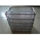 Sterilisation DIN  Stainless Steel Wire Basket Tray For Medical Or Shopping