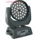 4 In 1 36 X 8W LED Zoom Moving Head Light Full Color With LCD Display