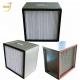 99.99% Deep Pleated Air Filter AHU HEPA Filter Water Resistant