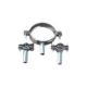1/2 - 12 Forged Sanitary Stainless Steel Pipe Holder with Tube SS201 SS304