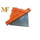 Orange Color Diamond Dowels Plate and Sleeve 1/4 Steel Raw Material