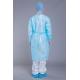 Full Size 25g PP Nonwoven Disposable Isolation Gown