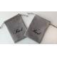 10x14cm Jewellery Packaging Pouch , SGS Knit Personalised Velvet Pouches