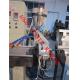 SJSZ Screw Plastic Pipe Extrusion Line , Pvc Pipe Extruder 5T