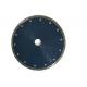 Sintered Blue Color Diamond Saw Blades Dry Cutting For Sand Stone , Wood Stone