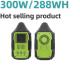 Portable Power Station Solar Generator 300W Fast Charging for Your Outdoor Adventures