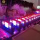 400W RGBW LED Stage 12+12 Section Head Strobe Light Led Disco Laser Stage Lights for Church