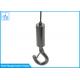 1/16 Steel Cable Clamps Hooks For Led Panel Light Suspension