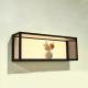 810x200x298mm Aluminum Luminous Cube Wall Shelf For Living Room Decor