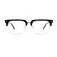 Retro Rivet Acetate Metal Glasses , CE Square Eyewear Frames Customize Logo