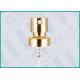Gold Screw Fine Mist Perfume Spray Pump For Cosmetic Pump Bottle