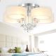 Round crystal ceiling lamp with Acrylic Lampshade for Indoor home Lighting Fixtures (WH-CA-38)