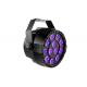 36W Led Stage Up Lighting Purple Voice Control Sensor Dj Led Light 10000 Hours