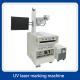 0.06mm Desktop UV Laser Marking Machine Ultraviolet Beam Engraver