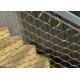 7*7 316 Knotted Wire Rope Mesh Protection Stainless Steel Cable Netting