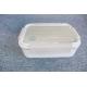 2 Compartment Stainless Steel Lunch Box Rectangular OEM service