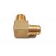 90 Degree Brass Elbow 1/4 NPT Male * 3/8'' Flare Pipe Fittings