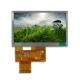 4.0 Inch A040FL02 V2 LCD Screen Panel Parallel RGB AUO LCD Display