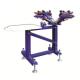 manual stand entry level garment carousel screen printing machine with micro-registration