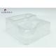 Clear Plastic Box Packaging For Cosmetic Product Eco Friendly 16.5X16.5X6.5cm
