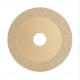 4.3'' 110×1.2/2.2×5×20 Vacuum Brazed Diamond Saw Blade For Cutting Cast Iron Marble Metal Stainless Steel Fire Emergency